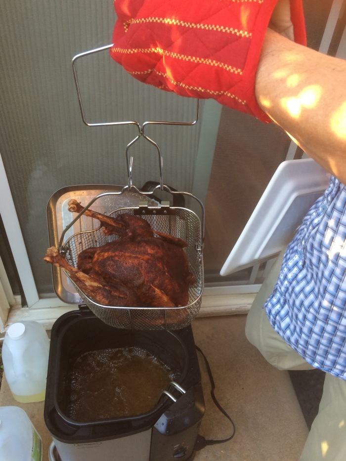 perfect deep fried Turkey preparation