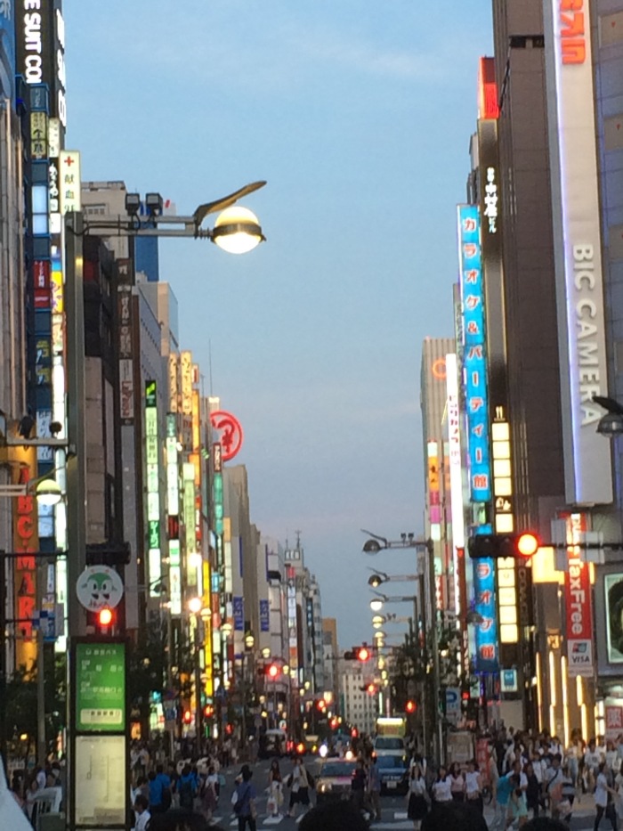Tokyo lights July 2016