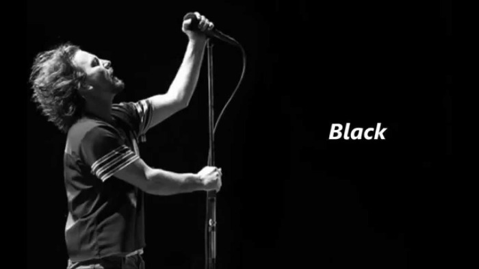 Pearl Jam Black My Sunday Song Has Powerful Haunting Lyrics Visit The Pearl Jam Suite Johnrieber